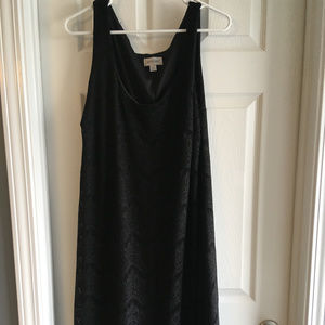 Black maxi dress size 18